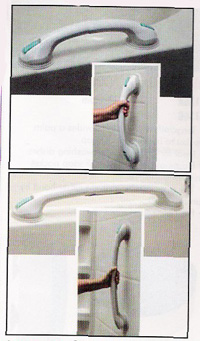 Suction BathTub and Shower Assist Handle